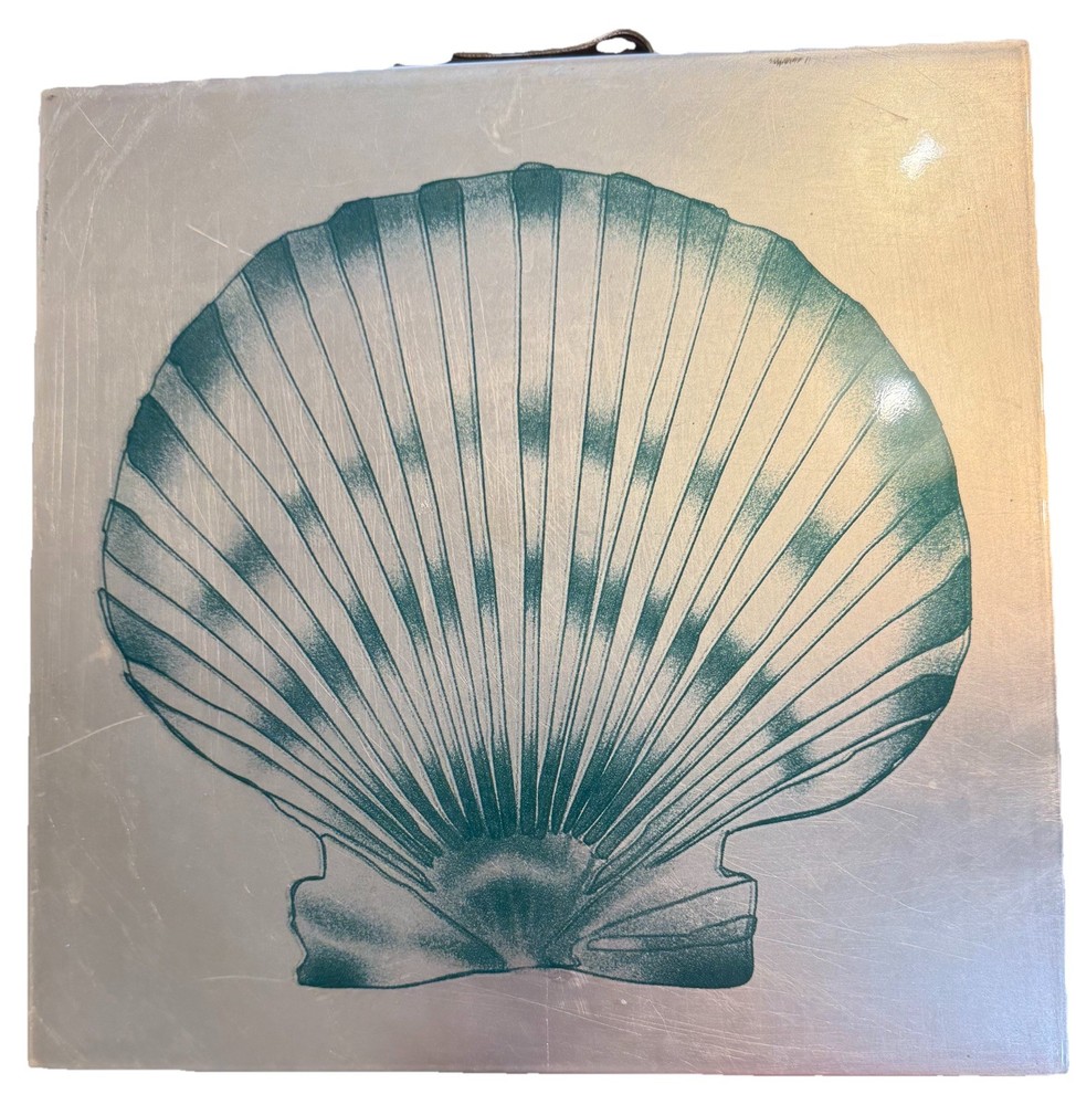 Seashell Design Metal Clipboard Document Holder