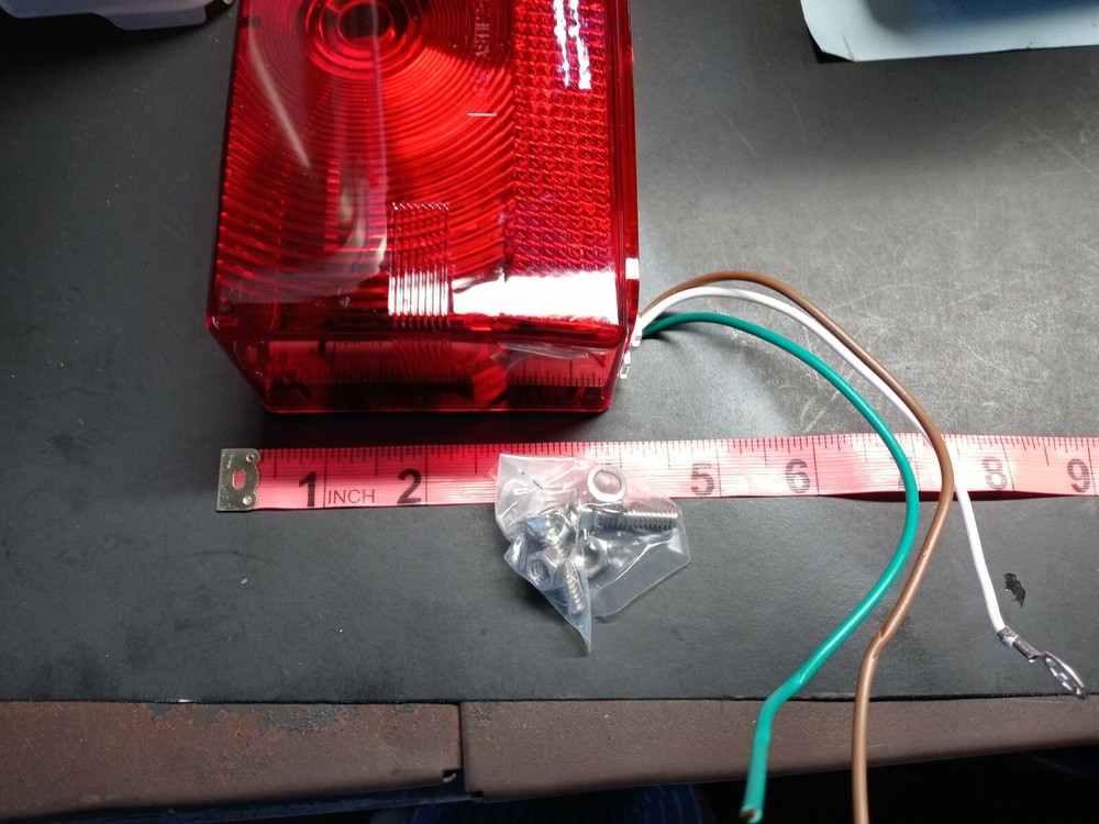 TRAILER PRO Boat Trailer Submersible RIGHT Low Profile Replacement Tail Light