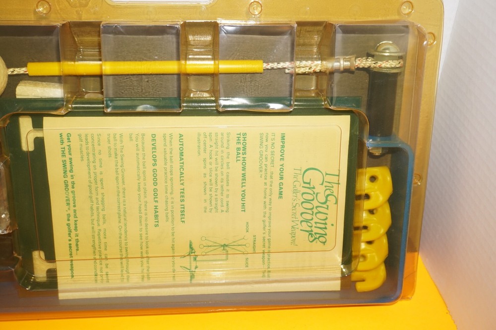 1987 The Swing Groover Practice DENNCO Tool Chip Training Aid Model 202