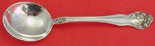 Wedding Rose by Watson Sterling Gumbo Soup Spoon