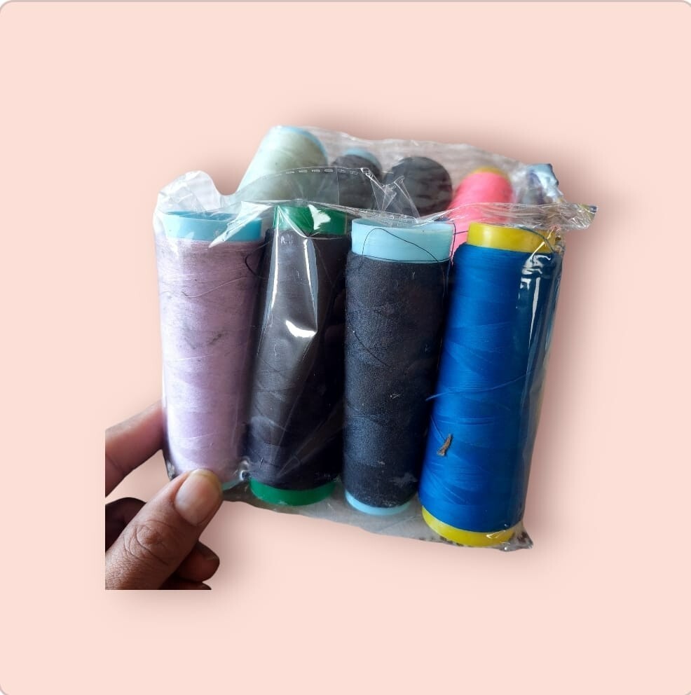 8 colors cone thread for all purpose thread bobbin 10CM*3CM