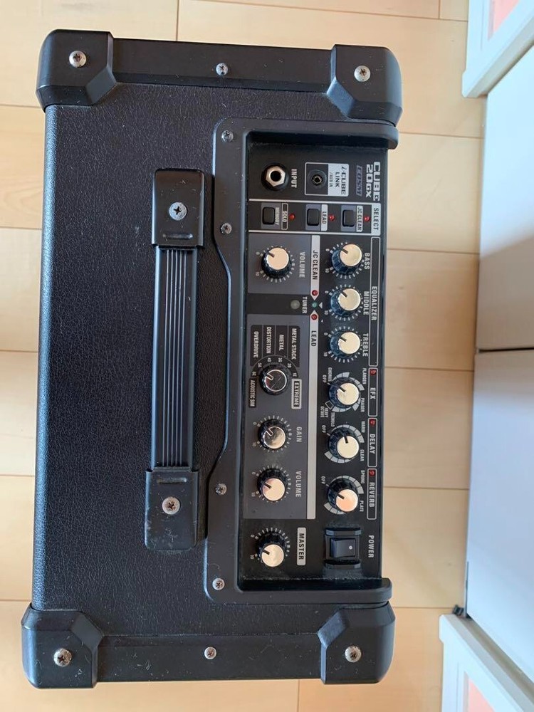 ROLAND CUBE-20GX 20W Black Guitar Amplifier Multi Effector