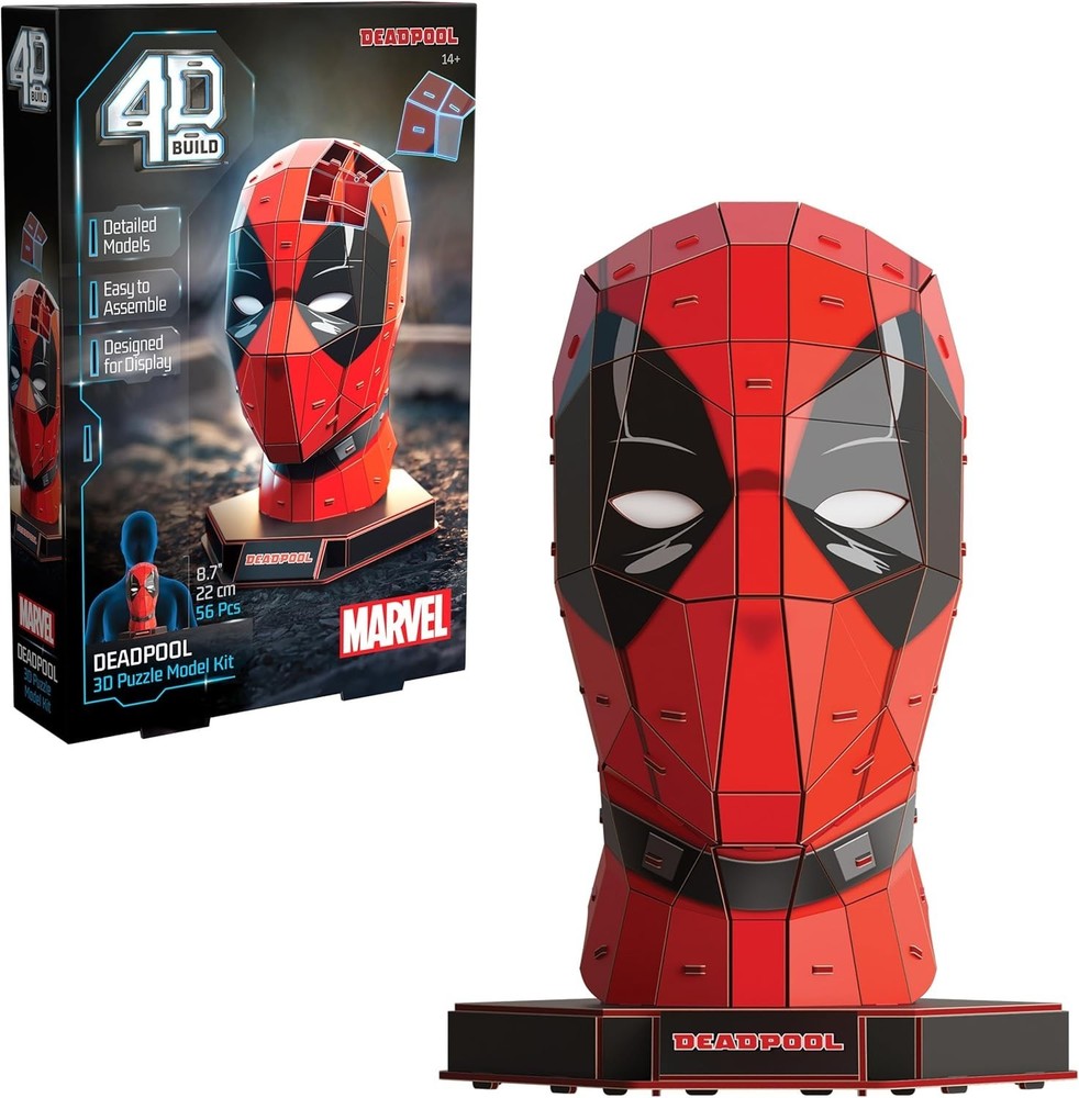 Marvel - Deadpool - 4D Build Puzzles for Adults & Teens