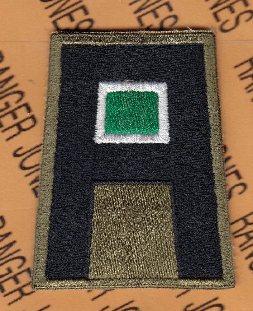 US 1st First Army Command Armor Tank Branch SSI ~3" patch c/e