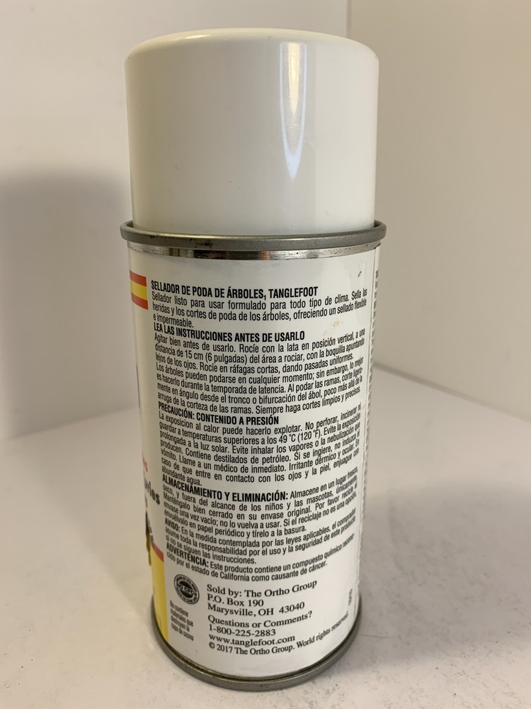Tanglefoot Tree Pruning Sealer Spray 9oz - Waterproof Seal for Tree Cuts