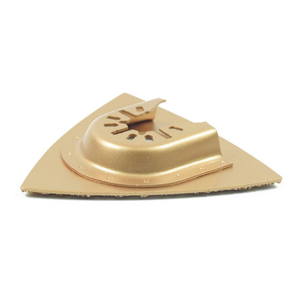 Oscillating Multitool Triangular Carbide Grit Rasp Blade Grout.Removal