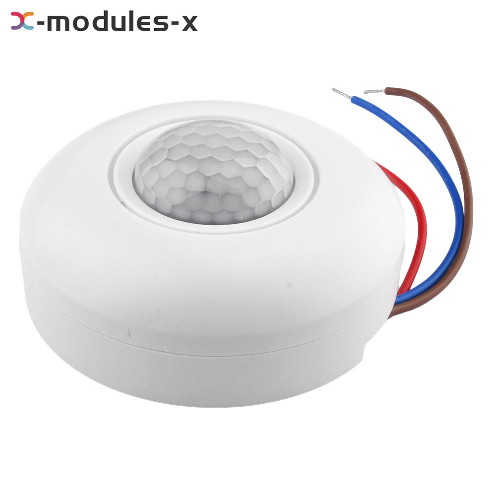 AC85-265V Infrared PIR Motion Induction Sensor 360° Detection For Ceiling Light