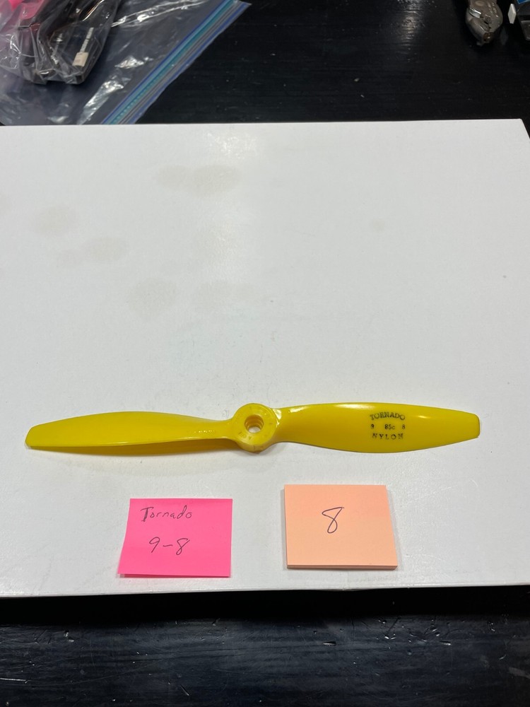 VINTAGE TORNADO, PLASTIC / NYLON, PROPELLER  9-8