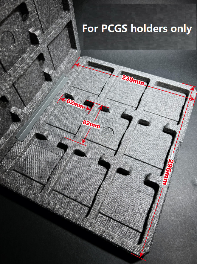 Storage Box / Protective Folder / Display Case For 18 PCGS Slab Holders