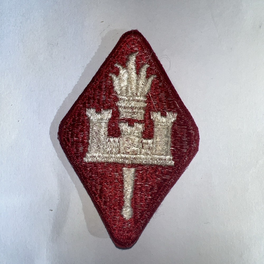 US Army Engineering School sew-on Color Patch