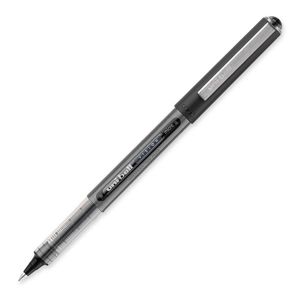 uni-ball Vision Rollerball Pen, Micro Tip, Choose Color