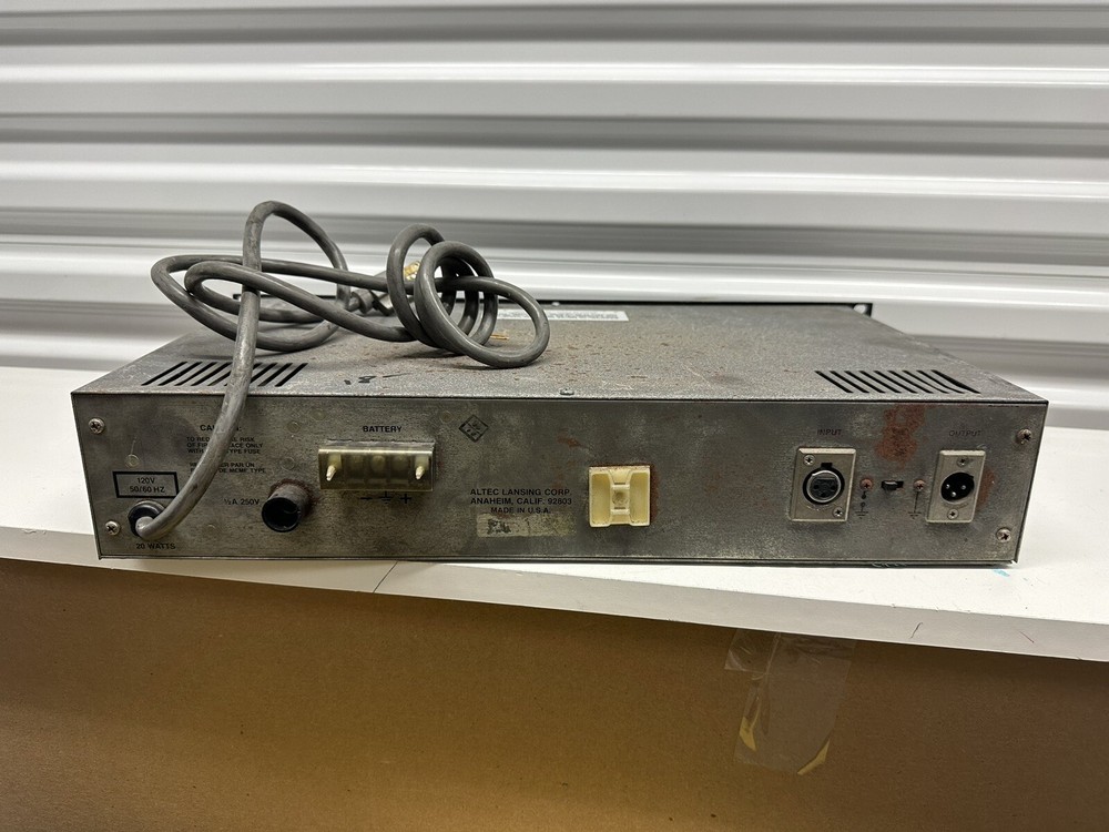 Original Altec Lansing 1651A Equalizer