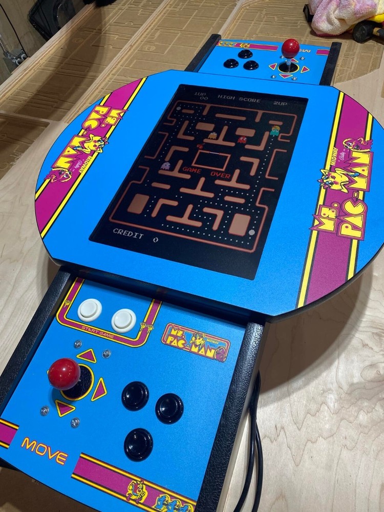 CNC Custom Barrell arcade flatpack