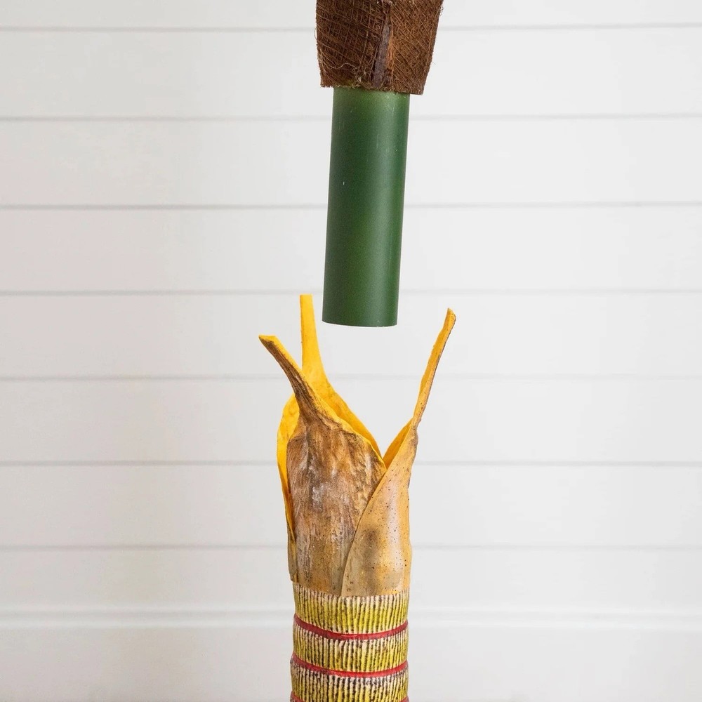 4’ Artificial Coconut Palm Tree. Retail $132