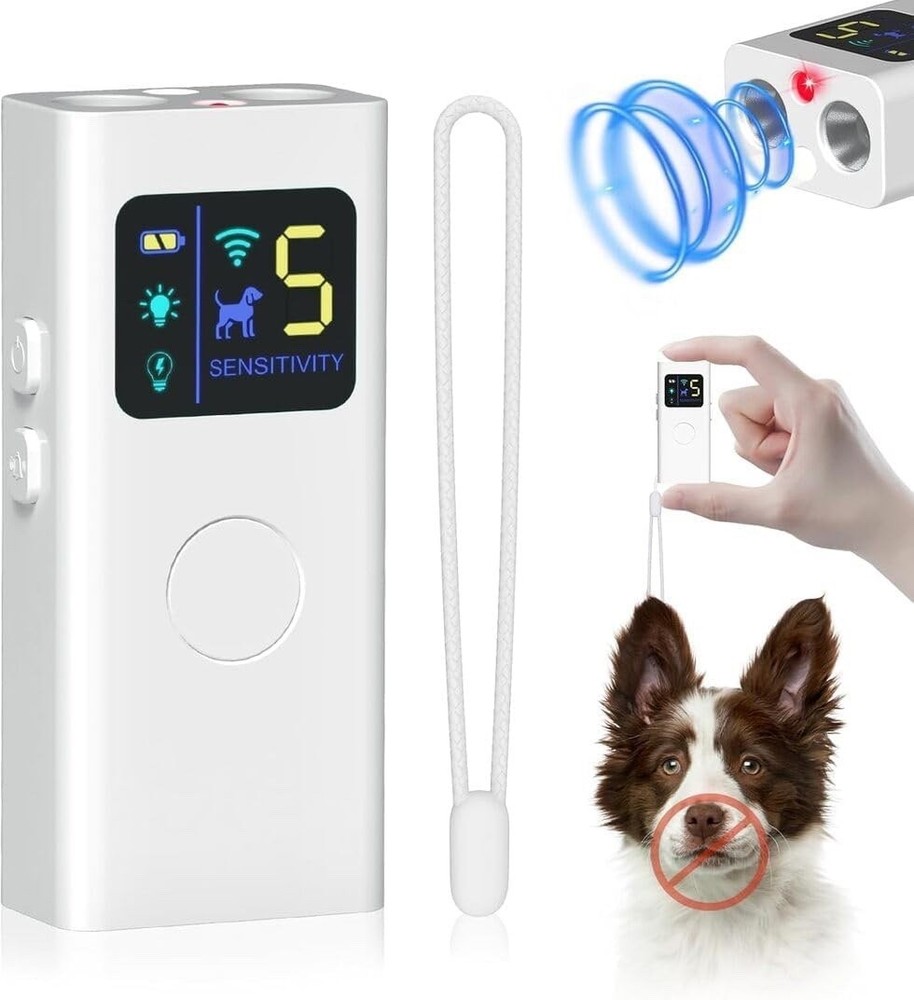Anti Barking Device for Dogs, Multi-Functional Dog Bark Deterrent Device