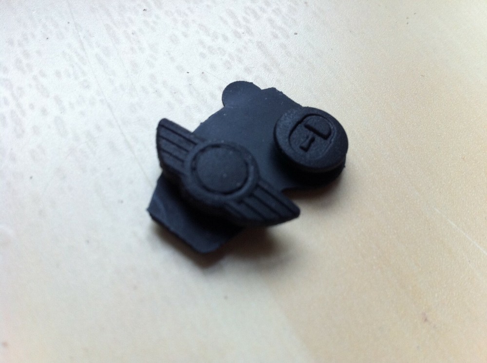 Mini Morris Key fob rubber button - NEW