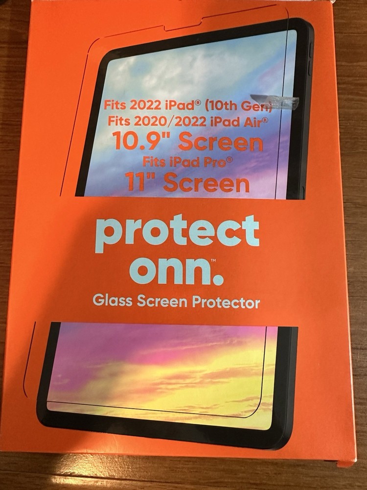Protect onn G1ass screen Protector 10.9" Screen Protector NEW