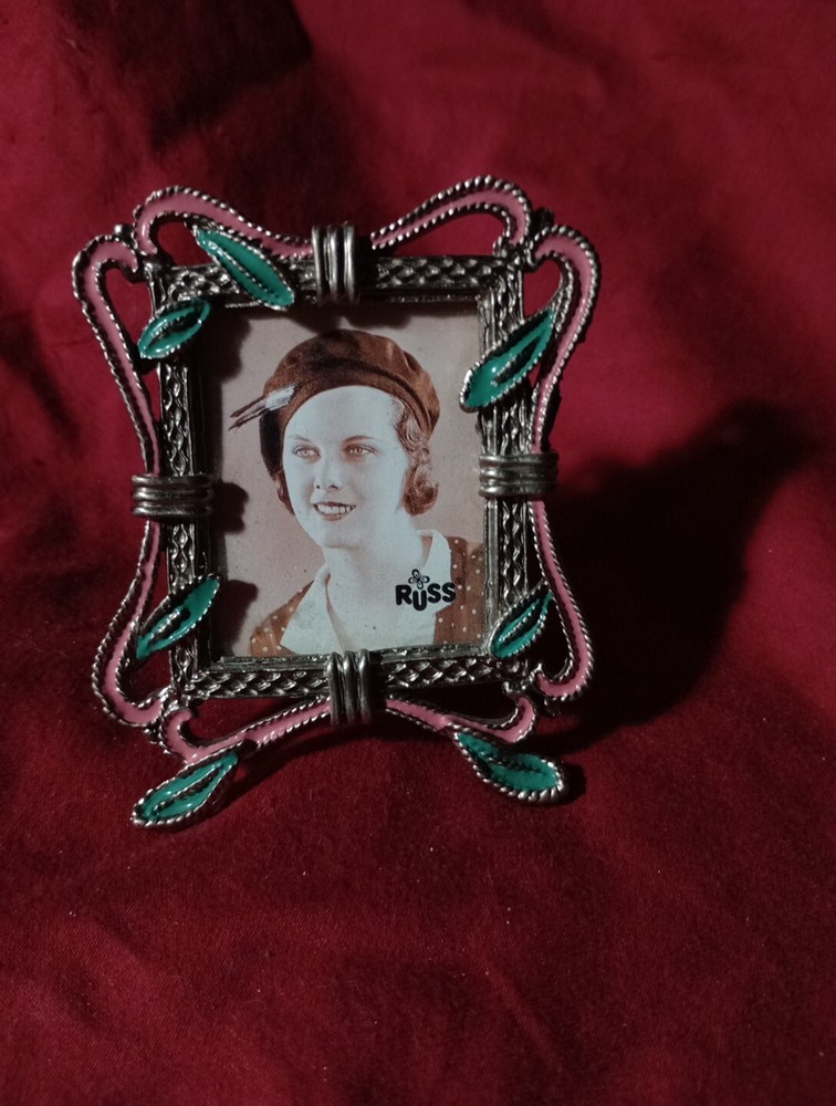 Vintage Metal Picture Frame