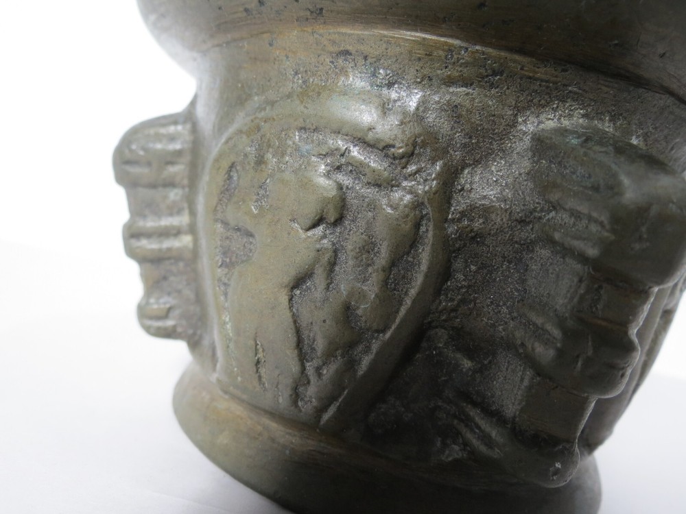 Bronze/Brass Mortar bowl, heavy