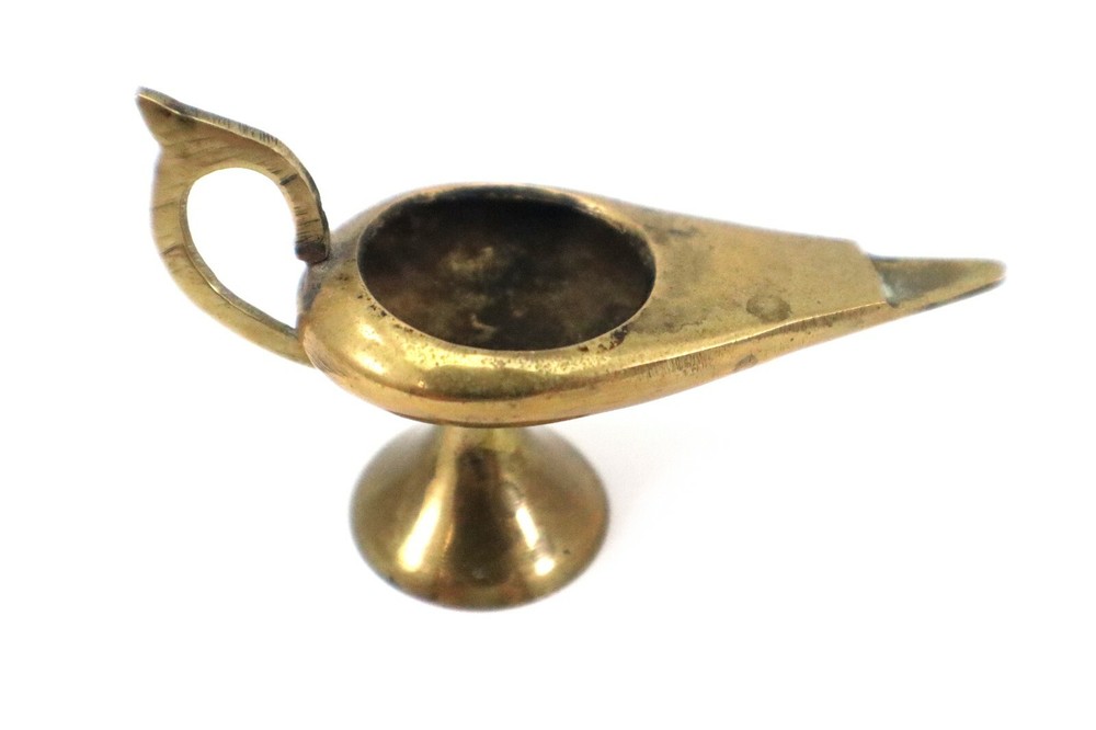 Aladdin’s Lamp INCENSE BURNER Brass Small