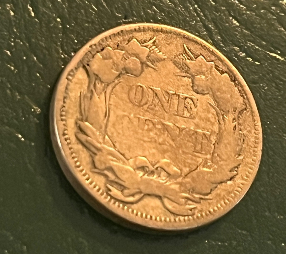 1858 LL Flying Eagle cent Fine , nice coin !