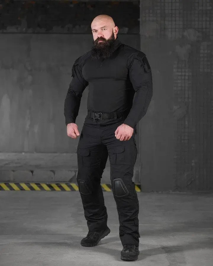 Combat suit black SWAT VT5243💛💙