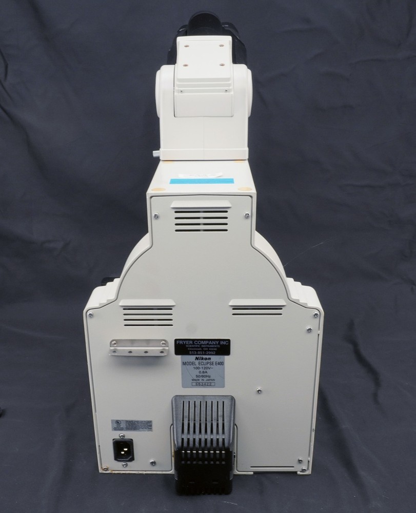 Nikon Eclipse E400 Microscope Ergo Binocular 10x Eye Plan 10/40x Objective Lot B