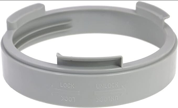 DGQ 5.9" Portable Air Conditioner Exhaust Hose Connector Gray Plastic Round
