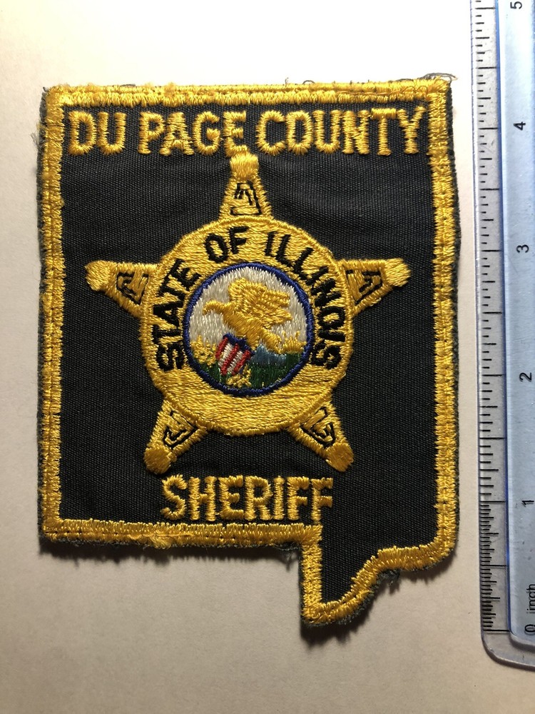 Du Page County Illinois Sheriff Patch
