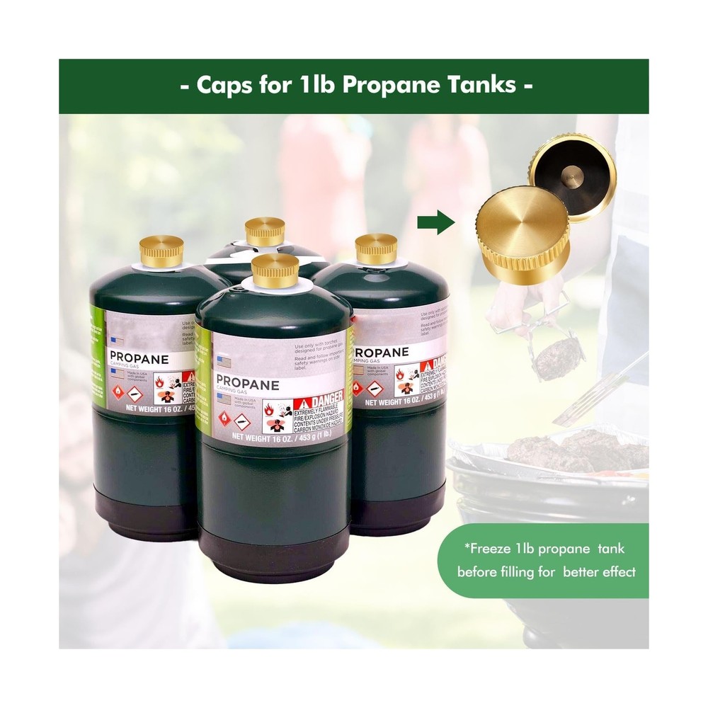 Propane Refill Adapter for 1lb. Tanks, Propane Refill Adapter for Refillable ...