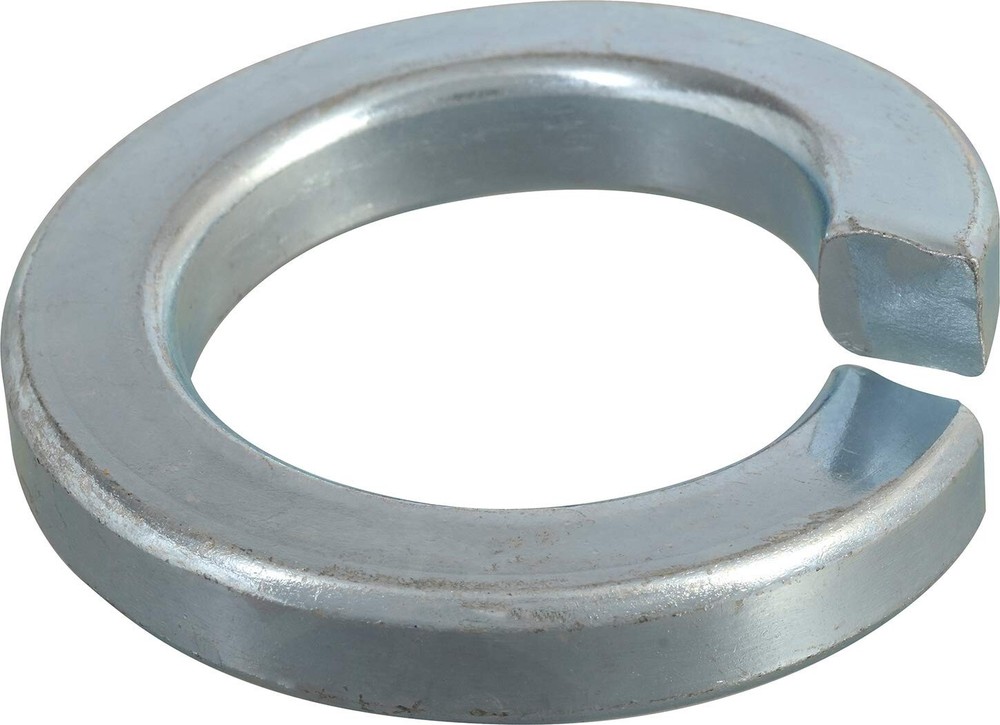 Durable Split Zinc Washer Resists Vibration & Corrosion - 1/4-Inch, 100 Pack