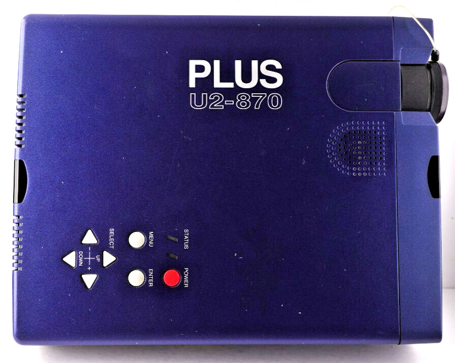 PLUS U2-870 DATA DLP PORTABLE PROJECTOR - Good Working Condition