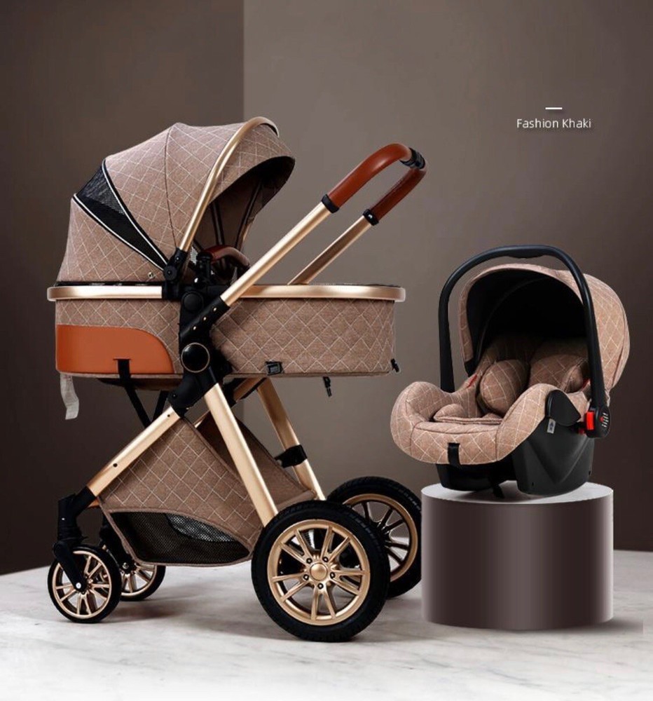 LUXURY BABY PRAM (free Capsule)