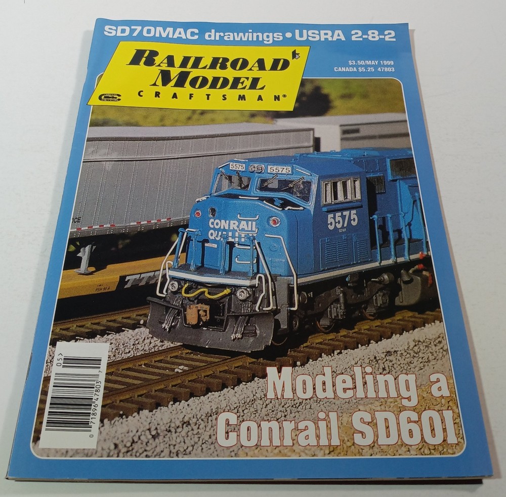 Railroad Model Craftsman Magazine (May, 1999)