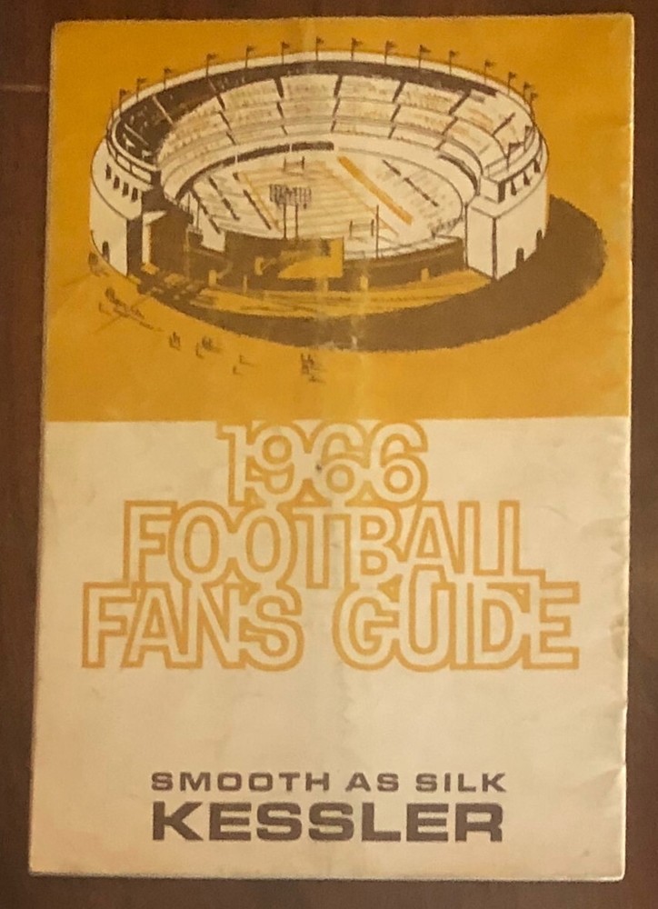 1966 Kessler Football Fans Guide