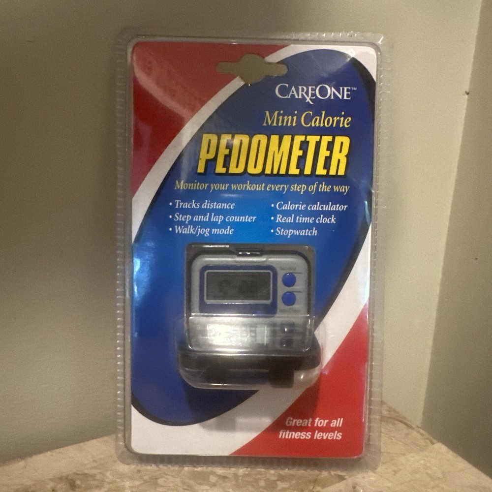 CareOne Mini Calorie Pedometer Model New, Sealed