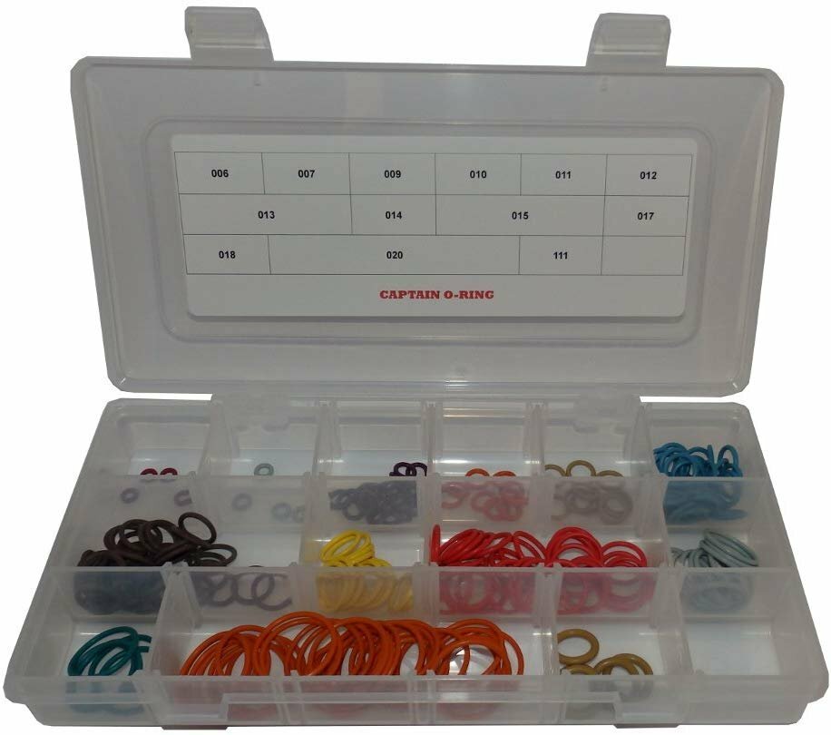 Captain O-Ring LLC Eclipse CS2 - Color Coded 5X Box Oring Rebuild Kit