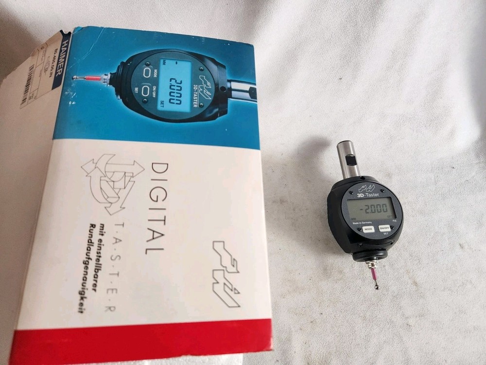 Haimer Digital 3D Sensor Inch Version 80.460.00.IN Made In Germany Also MM