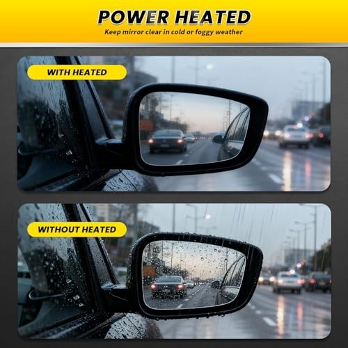 Passenger Side Mirror Assembly Compatible with Elan-tra 2011-2013 with Right