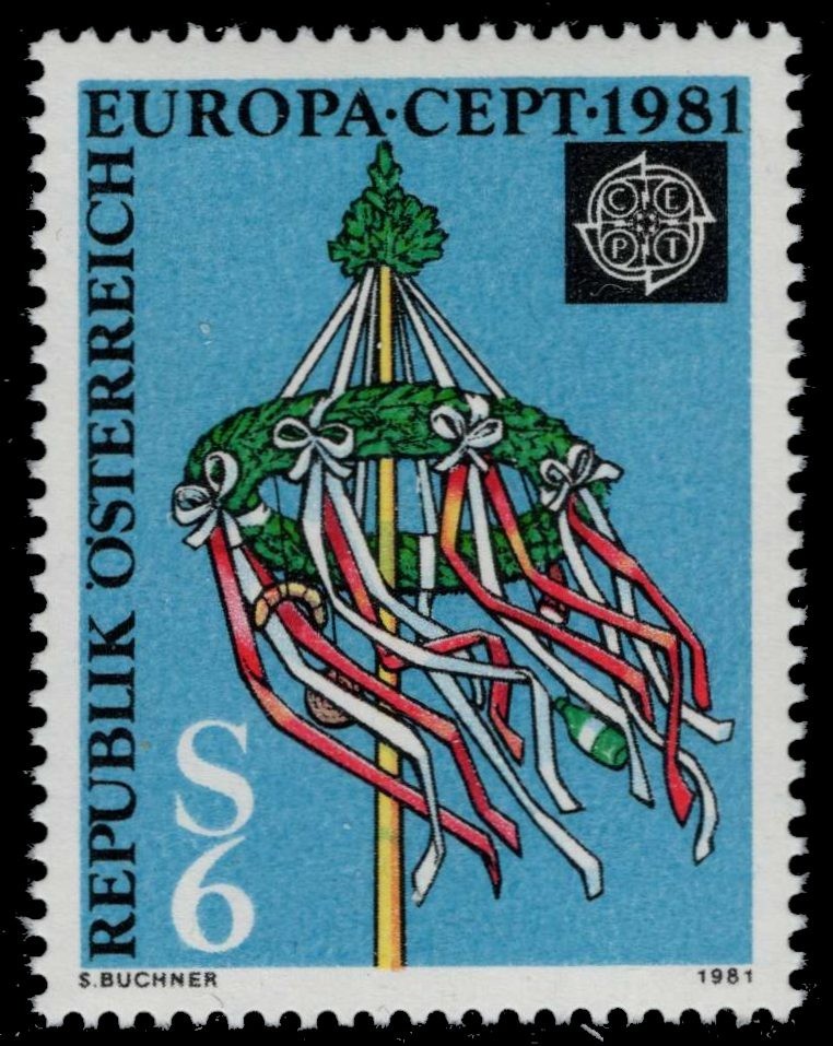 AUSTRIA 1178 - Europa "Maypole" (pc23184)