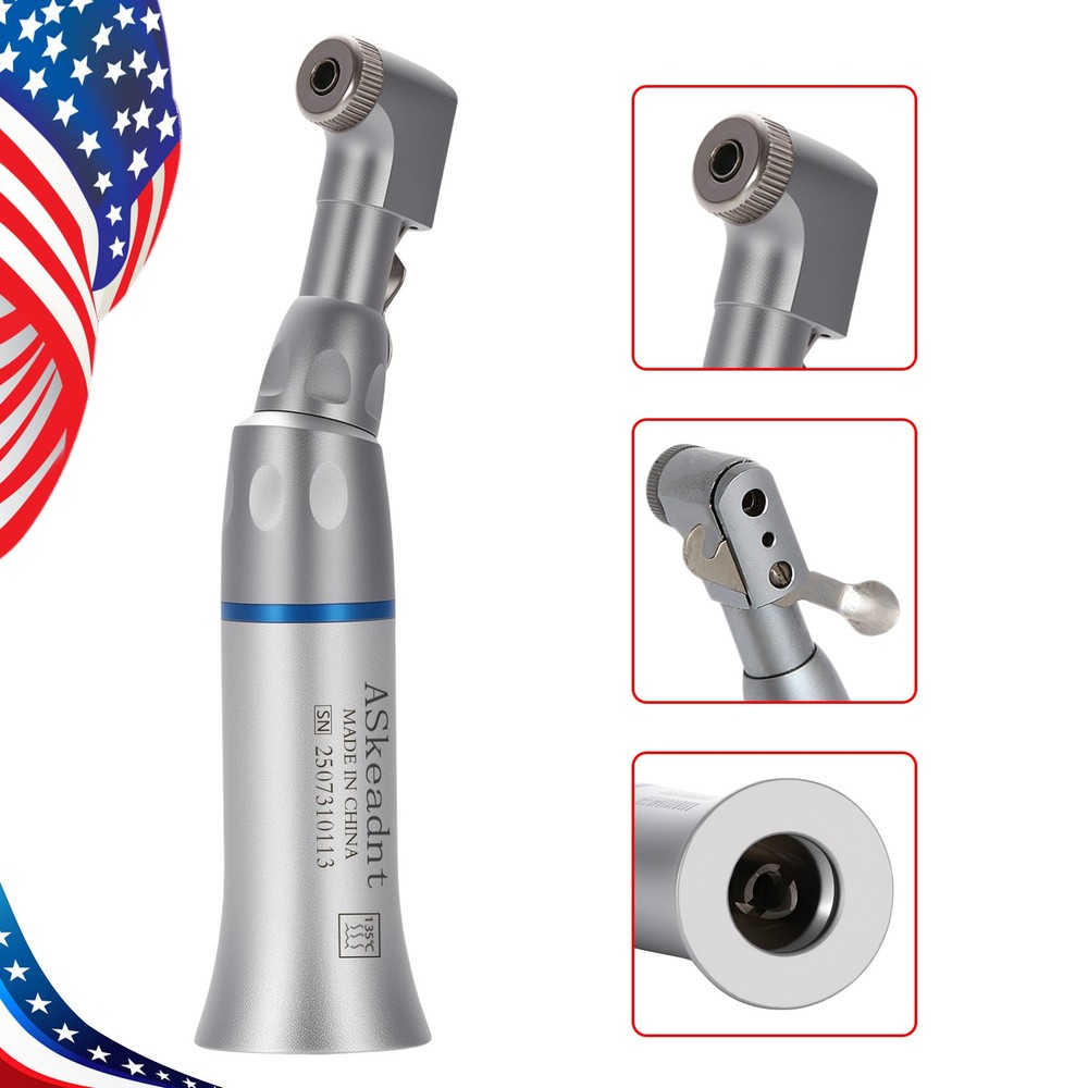 NSK Style Dental Slow Low Speed Handpiece Contra Angle Latch Type/Push Button