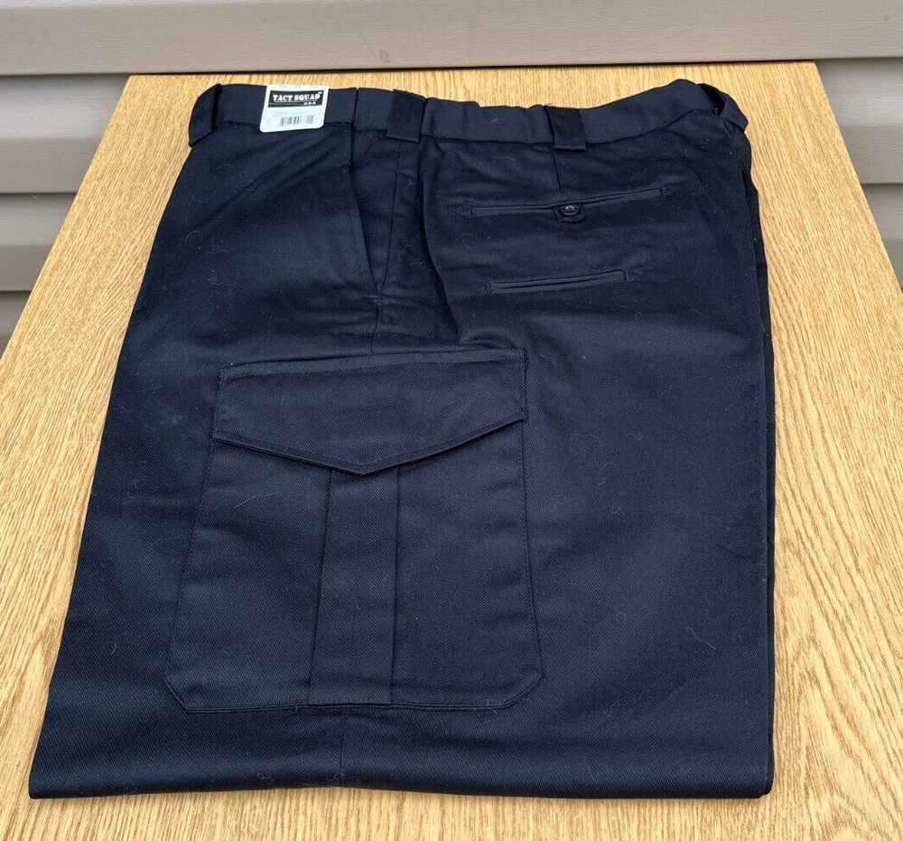 NWT Tact Squad 40R Black Pants