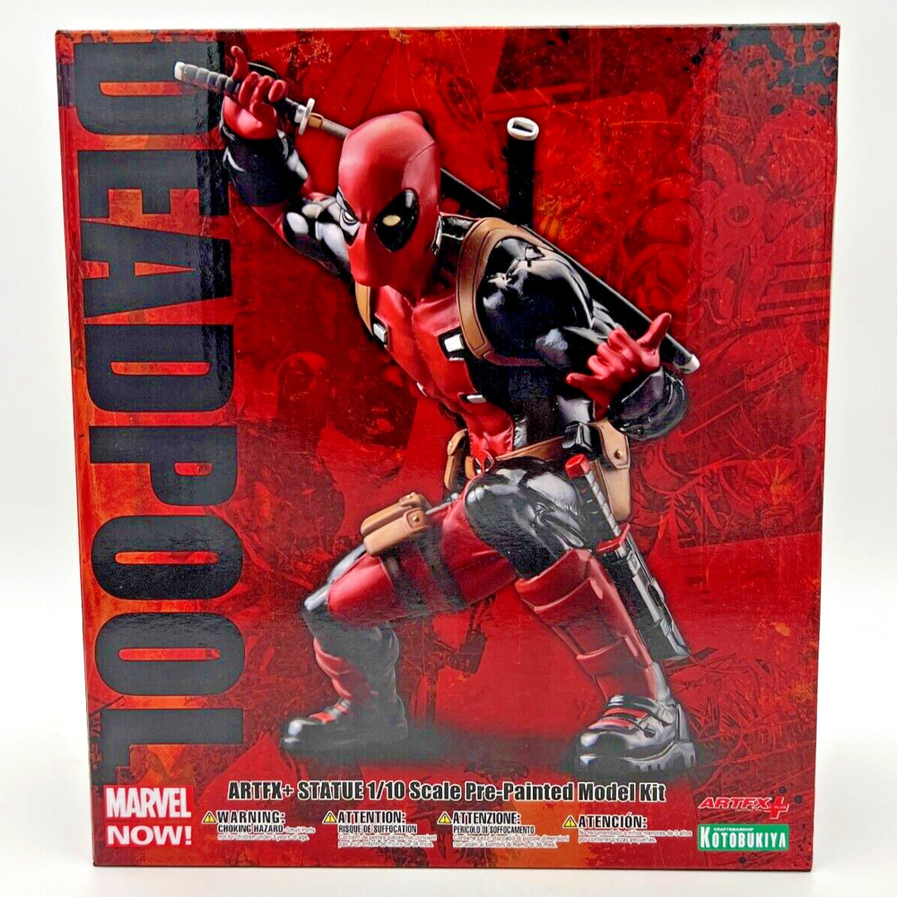 Kotobukiya Marvel Comics Now! DEADPOOL ARTFX+ Statue • NEW