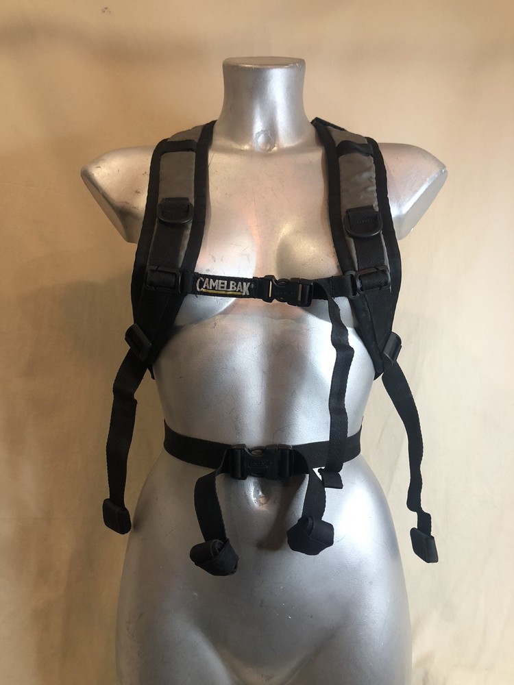 CamelBak M.U.L.E. Hydration Backpack Orange/Gray 3L/100oz No Bladder