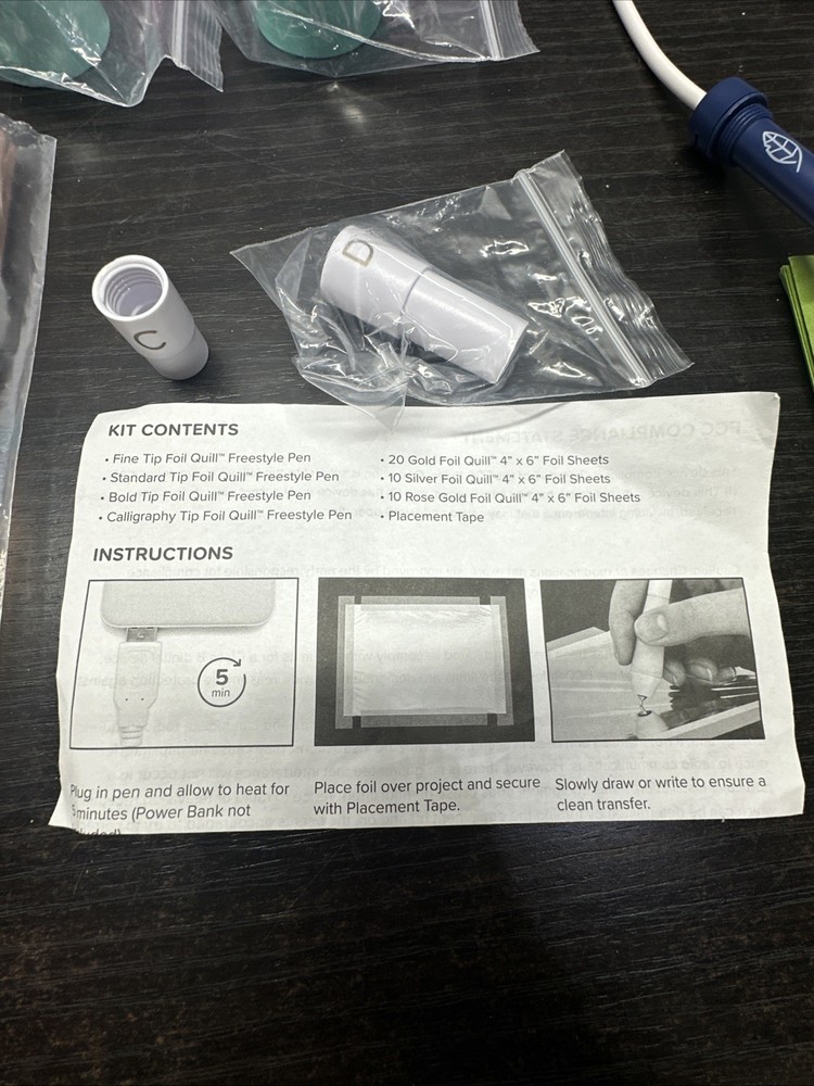 Foil Quill We R Memory Keepers Bundle Set