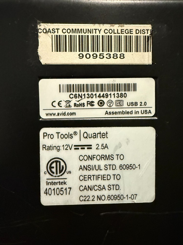 Apogee Quartet Pro Tools Audio Interface & Studio Control Center / Preowned