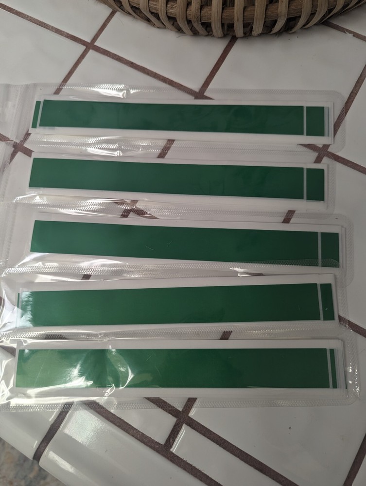 14pieces  ARROW WRAPS  Color- Green