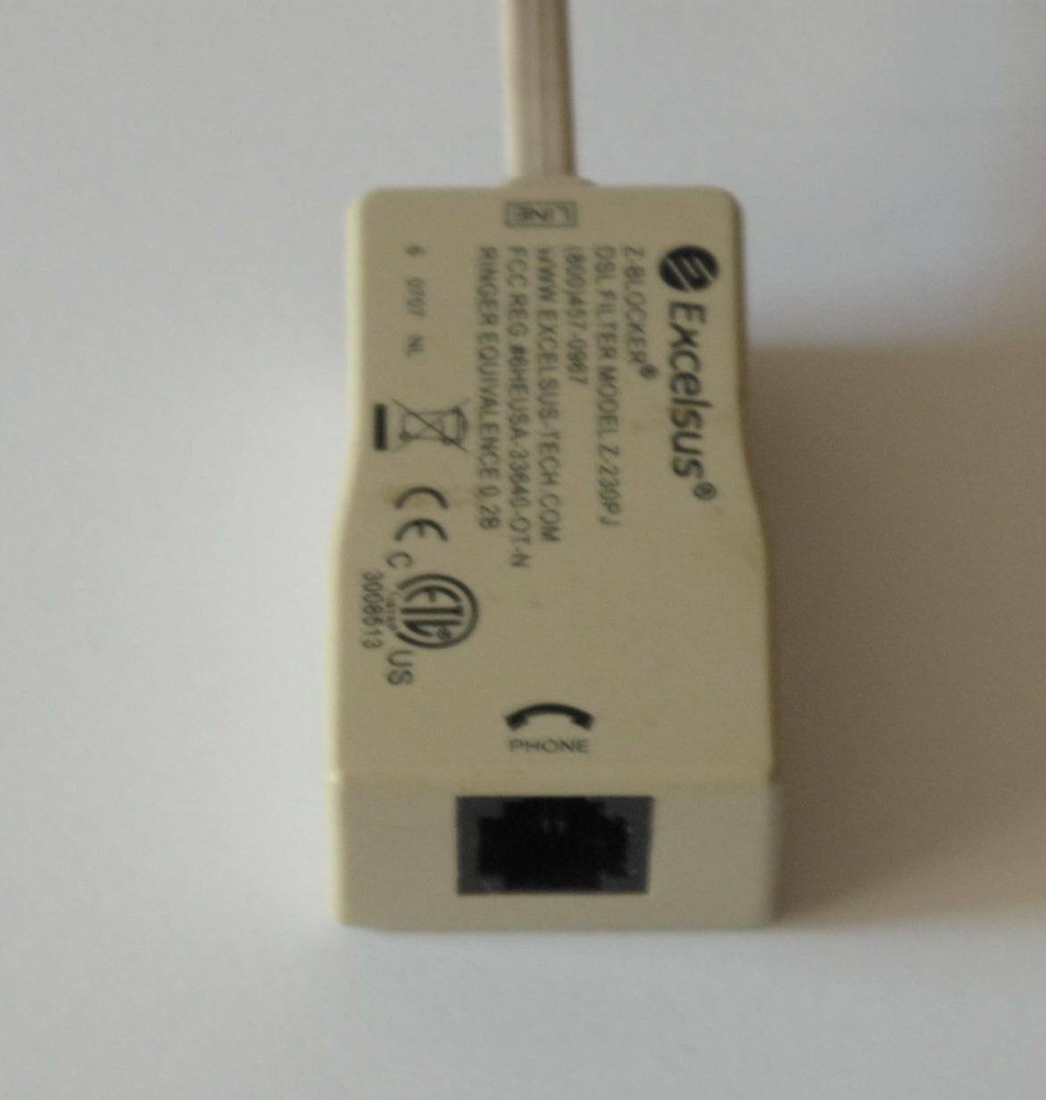 Excelsus Z-Blocker DSL Filter Z-230PJ