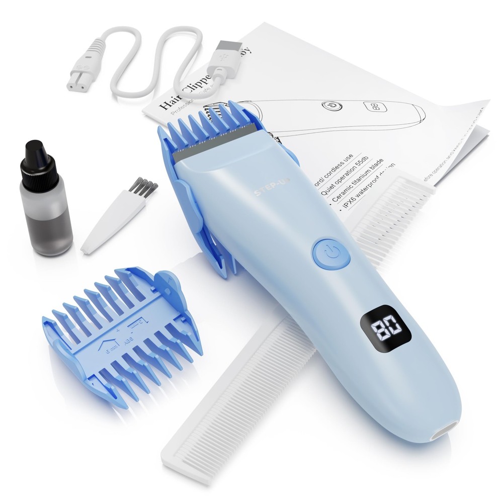 CALMING CLIPPER Step-UP Clipper, The Quiet STEP-UP Low Noise Blue
