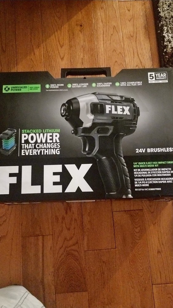Flex FX1371A-1H 24V Impact Driver - Gray